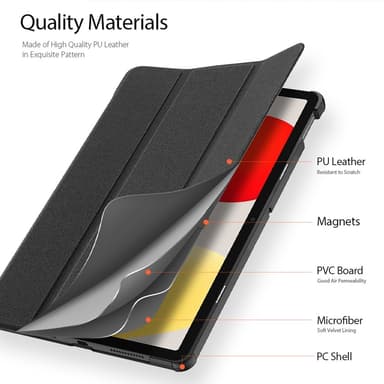 DUX DUCIS Domo Fodral Till Xiaomi Redmi Pad SE - Svart