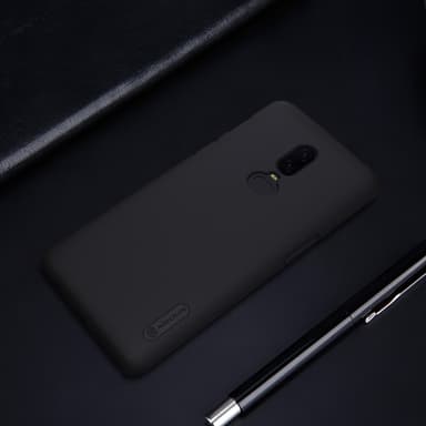 NILLKIN OnePlus 6 Frostat skal hårt - Svart