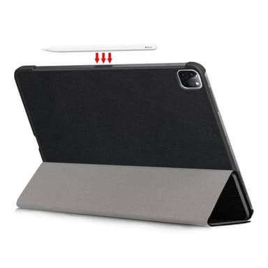 Apple iPad Pro 11 (2020) Slim fit tri-fold fodral - Svart