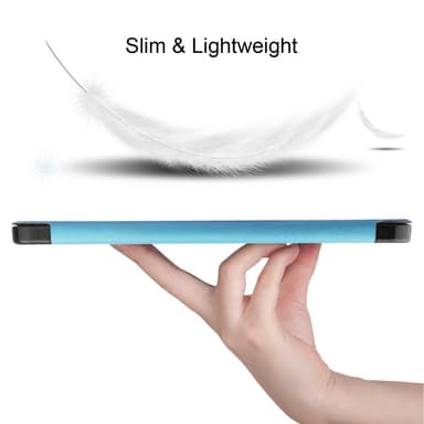 Till iPad Air 11 (2024) Slim fit tri-fold fodral Pennfack - LjusBlå