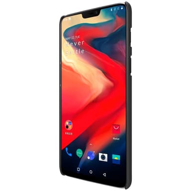 NILLKIN OnePlus 6 Frostat skal hårt - Svart