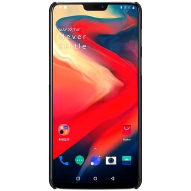 NILLKIN OnePlus 6 Frostat skal hårt - Svart