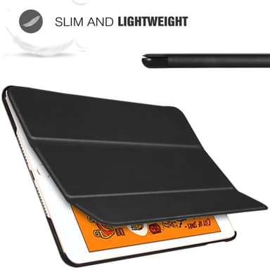 iPad Mini 2019 / Mini 4 Slim fit tri-fold fodral - Svart