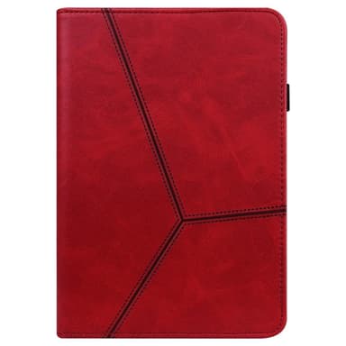 För iPad 10.2 (2021)/(2020)/(2019) Vikbart fodral - Röd