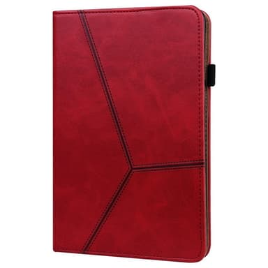 För iPad 10.2 (2021)/(2020)/(2019) Vikbart fodral - Röd