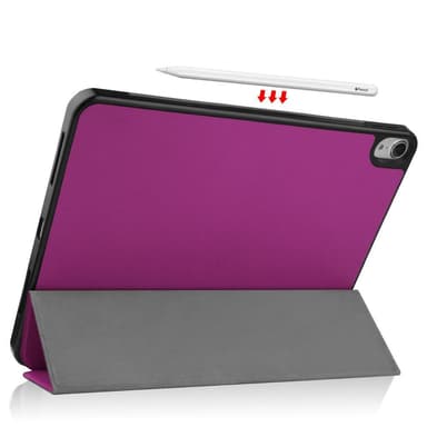 Apple iPad Air (2020) (2022) Slim fit tri-fold fodral - Lila