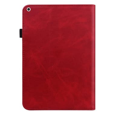 För iPad 10.2 (2021)/(2020)/(2019) Vikbart fodral - Röd