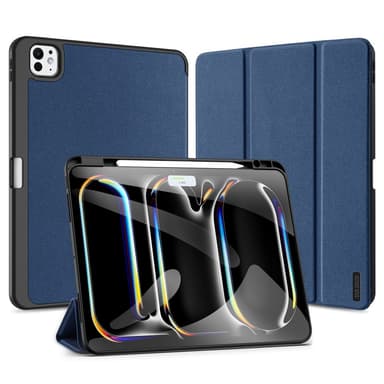 DUX DUCIS Domo iPad Pro 13 (2024) fodral Tri-Fold - Blå