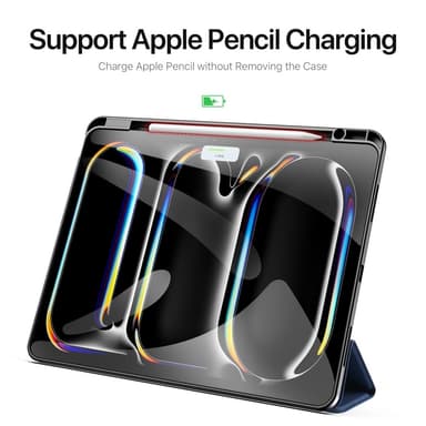 DUX DUCIS Domo iPad Pro 13 (2024) fodral Tri-Fold - Blå