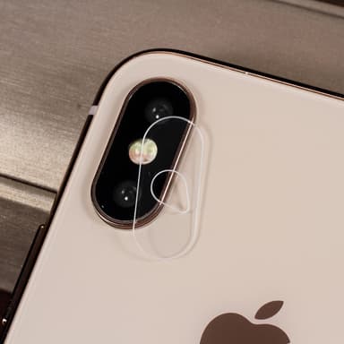 Skyddande härdat glas till Kamera lins till iPhone X/XS