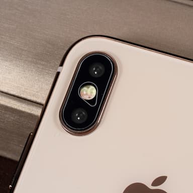 Skyddande härdat glas till Kamera lins till iPhone X/XS