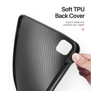 DUX DUCIS Domo iPad Pro 13 (2024) fodral Tri-Fold - Blå