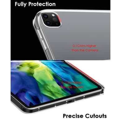 iPad Pro 11 (2020) / (2018) TPU Skal - Transparent