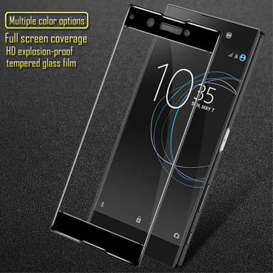 IMAK Heltäckande Härdat Glas Sony Xperia XA1 - Svart