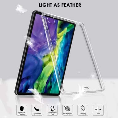 iPad Pro 11 (2020) / (2018) TPU Skal - Transparent