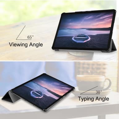 Slim Fit Cover Till Samsung Galaxy Tab S4 10.5 - Svart