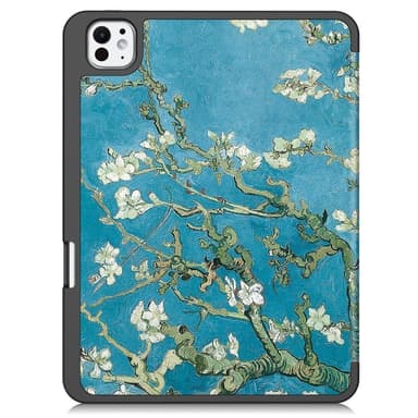 Till iPad Pro 11 (2024) Slim fit tri-fold fodral Pennfack - Blossom