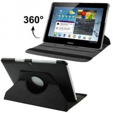 360 Rotation fodral Samsung Tab 3 10.1"" - Svart