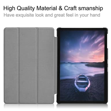 Slim Fit Cover Till Samsung Galaxy Tab S4 10.5 - Svart