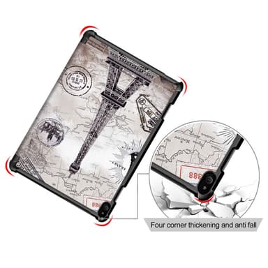 Tri-fold Fodral till Lenovo Tab P10 - Eiffel Tower