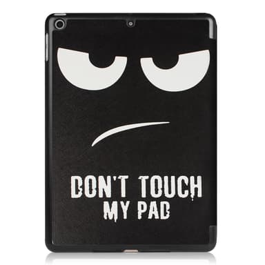 iPad 9.7"" (2017) Slim fit tri-fold fodral - Do Not Touch My Pad