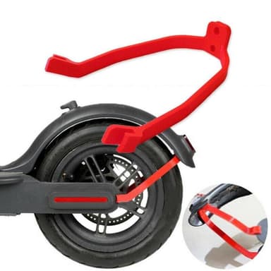 Xiaomi Mijia M365 / M365 Pro Stödfäste Paket Bakskärm Mudguard - Röd