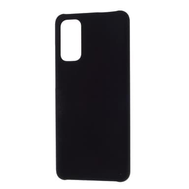 Samsung Galaxy A41 Rubberized HårdPlast Skal - Svart