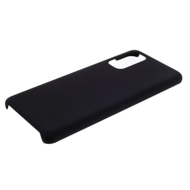 Samsung Galaxy A41 Rubberized HårdPlast Skal - Svart