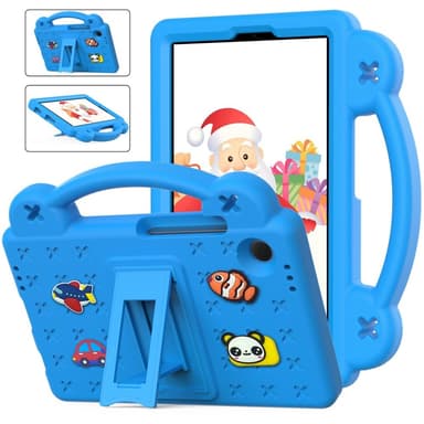 Till Samsung Galaxy Tab A9 EVA Foam Stand Skal Fodral - LjusBlå