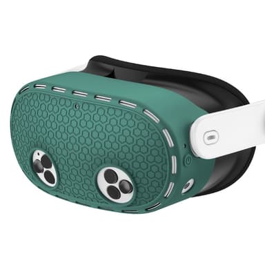 För Meta Quest 3S Skyddsfodral VR Headset Silikonskydd