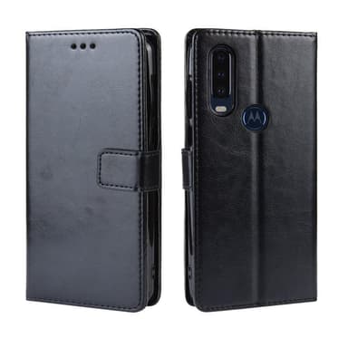 Motorola One Action Plånboksfodral Svart