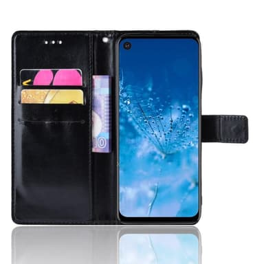 Motorola One Action Plånboksfodral Svart