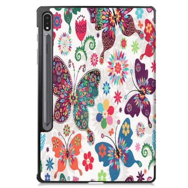 Slim Fit Cover Fodral Till Samsung Galaxy Tab S7 Plus / S8+ - Butterflies