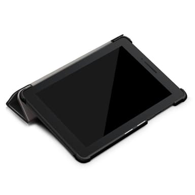 Lenovo Tab E7 TB-7104F Tri-fold Fodral - Svart