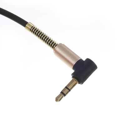 UCB C till AUX 3,5mm kabel 1 meter - Svart