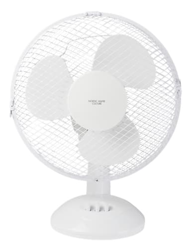 NORDIC HOME CULTURE Skrivbordsfläkt, 230mm, tre hastigheter 20w