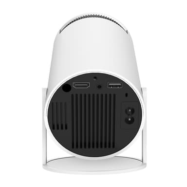 Bärbar Smart Projektor WiFi Bluetooth 4K HD Video Hemmabio LED-projektor