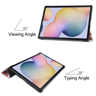 Slim Fit Cover Fodral Till Samsung Galaxy Tab S7 Plus / S8+ - Butterflies