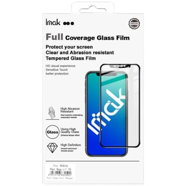 IMAK Pro+ till Samsung Galaxy A15 Heltäckande Härdat Glas Svart