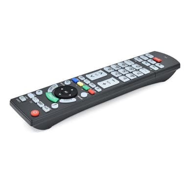 TV fjärrkontroll Ersättning för N2QAYB000862 För Panasonic TV med Easy to Use knapp