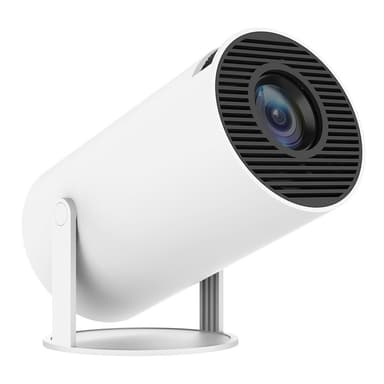 Bärbar Smart Projektor WiFi Bluetooth 4K HD Video Hemmabio LED-projektor