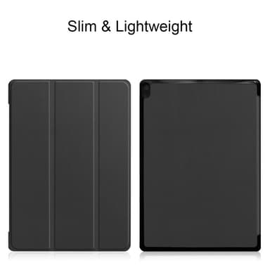 Tri-fold Fodral till Lenovo Tab E10 - Svart