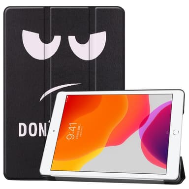 Apple iPad 10.2 Slim fit tri-fold fodral - Don't Touch Me