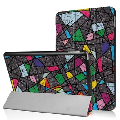 iPad 9.7"" (2017 / 2018)  Slim fit tri-fold fodral - Geometric