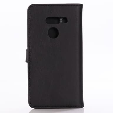 LG G8 ThinQ Retro Plånboksfodral - Svart