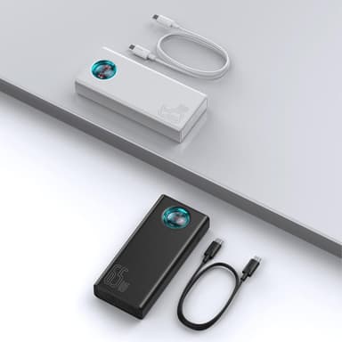 BASEUS Powerbank 30000mAh Snabbladdning 65W 5 Uttag