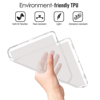 Samsung Galaxy Tab A 10.1 (2019) TPU Skal - Transparent