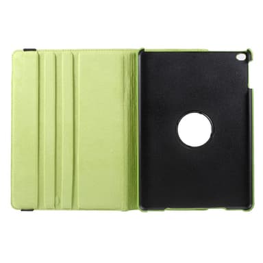 Fodral iPad (2017/2018) / iPad Air, 360 rotation Blommor - Grön