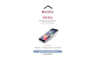 ZAGG InvisibleShield HD Dry för Huawei P20 Lite