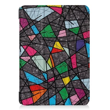 iPad 9.7"" (2017 / 2018)  Slim fit tri-fold fodral - Geometric